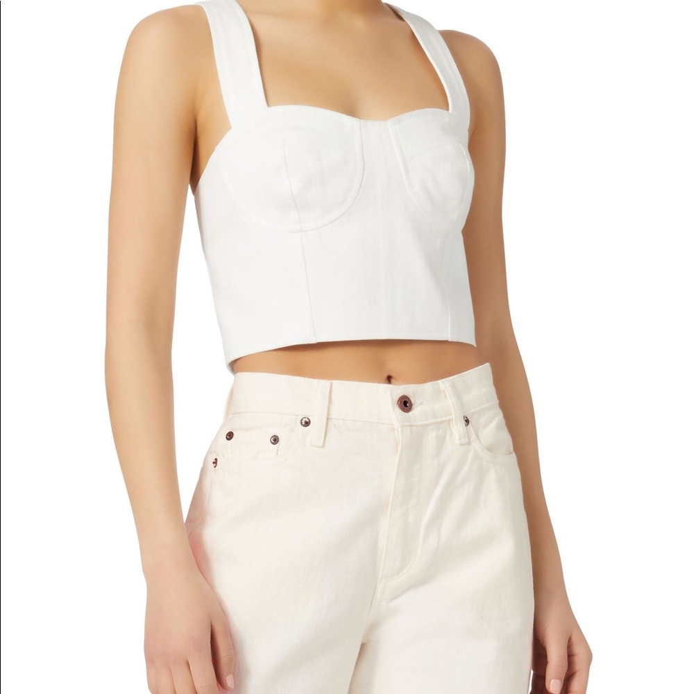 Simon Miller Vann Crop Top bustier